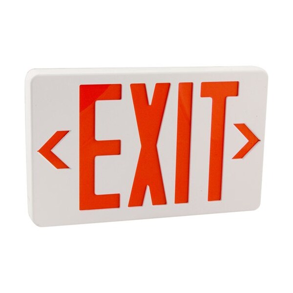 Sign, Exit , Led Lighted, 120/277V
